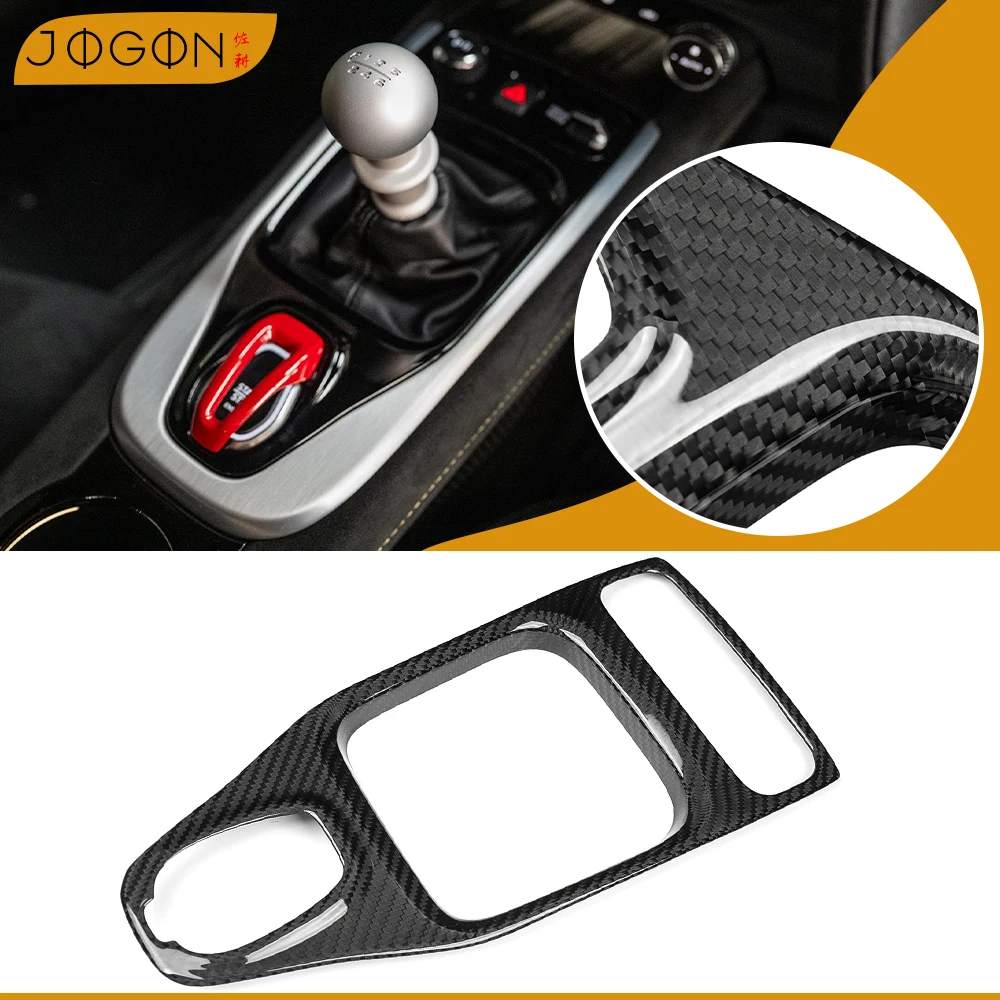 

100% Carbon Fiber MT Gear Shift Panel For Lotus Emira V6 2022 2023 2024 2025 Interior Console Gear Strips Accessories