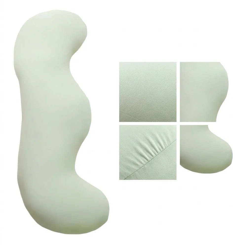 Hugging Cooling Pillow for Pregnancy Back and for hip Relief Breathable Material for washable Cover Long Maternity Pillow 80 cm
