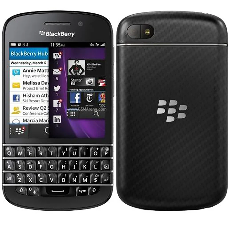 Original Blackberry Q10 4G Mobile Phone 3.1