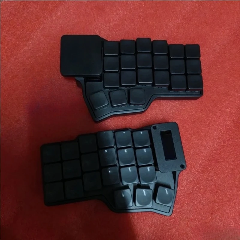 with a screen black