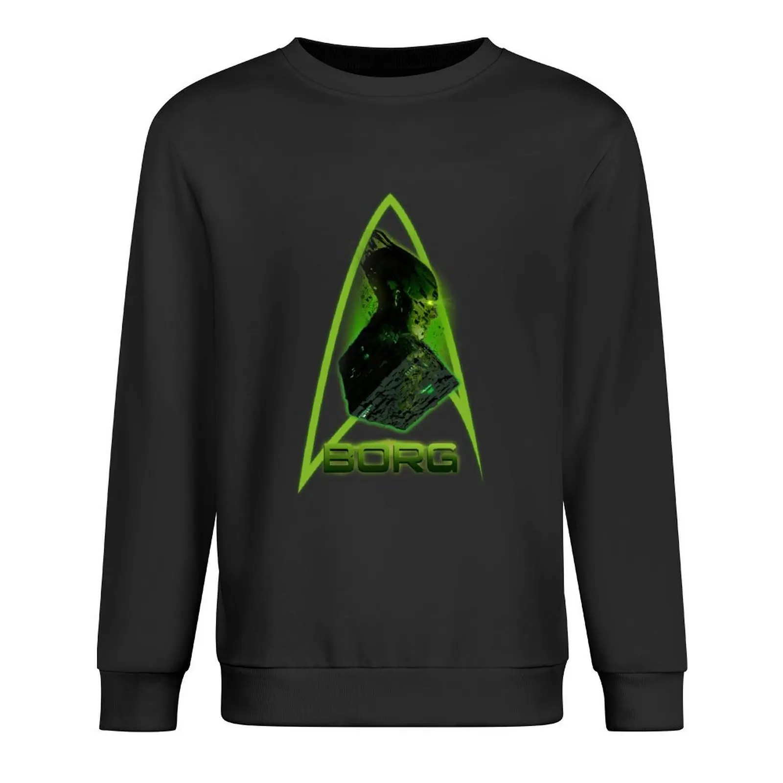 

Star Trek: The Next Generation Borg Queen Starfleet Insignia Pullover tracksuit men's clothing men sweatshirt