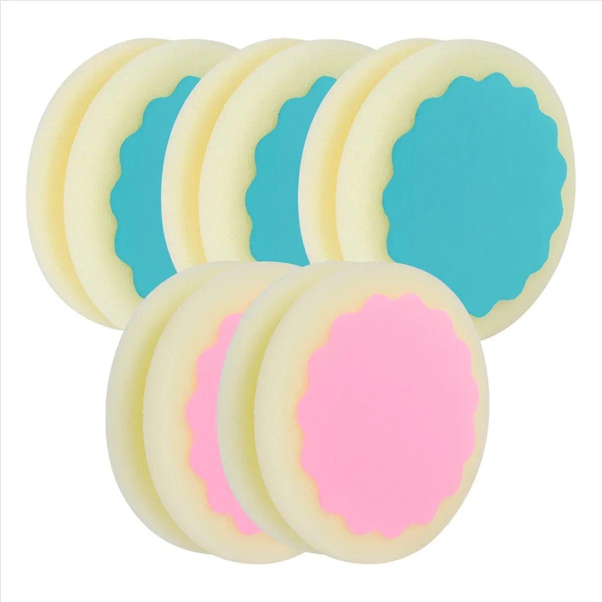 

5 штук безболезненных спонжей для депиляции, многоразовый физический инструмент для удаления волос на лице, ногах, руках и теле