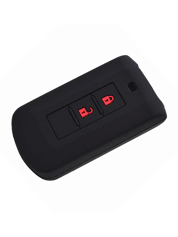 Key Cover Key Case Remote Fob For Outlander 1 Pc Black For Cross For L200