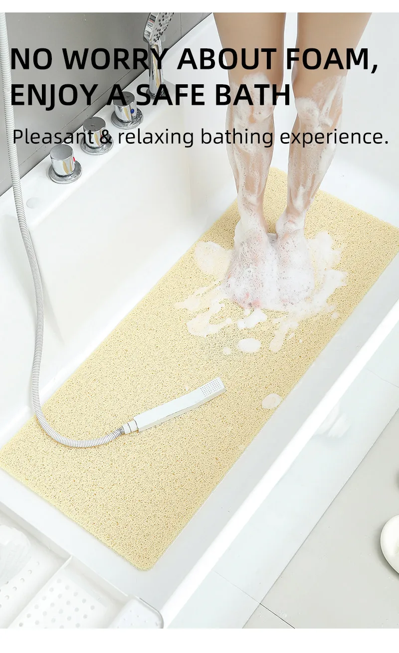 Non Slip Hollow Bath Mat Image 6