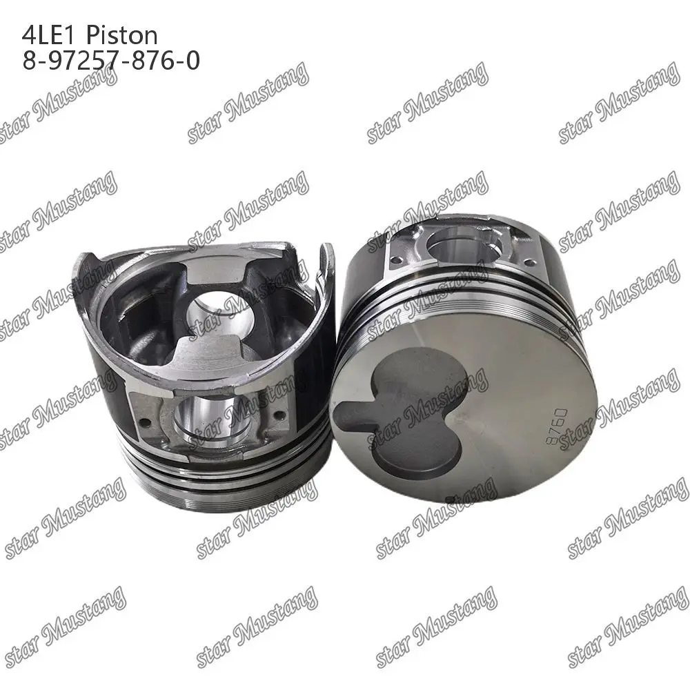 

4LE1 Piston 8-97257-876-0 Suitable For Isuzu Engine Parts