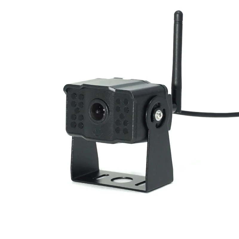 Sistema de Monitoramento Sem Fio com Tela IPS de 7 Polegadas e Gravação de Vídeo para Caminhões, Reboques, Veículos e Ônibus