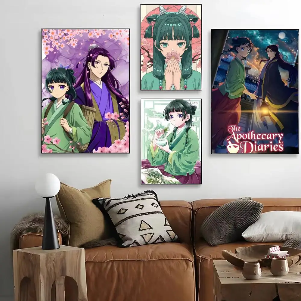 The a-Apothecary d-Diaries m-Maomao Poster HD Decorative Wall Art for Living Room Bedroom Café Stylish Home Décor Gift