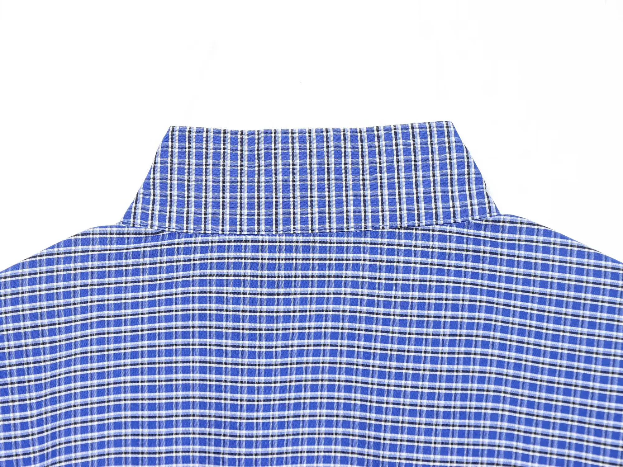 TFMLN Damen-Hemdbluse mit hohem Kragen und Knöpfen, langärmelig, lockere Oberteile, Frühling und Herbst, einreihig, zum Schnüren, kurze Hemdjacke für Damen – Detail 10