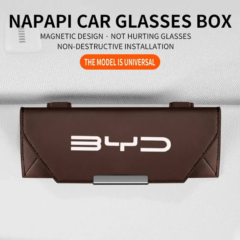 مناسبة ل BYD E2e3 ختم النورس دولفين المدمرة 05 الفرقاطة 07 نظارات السيارات النظارات الشمسية كليب #5