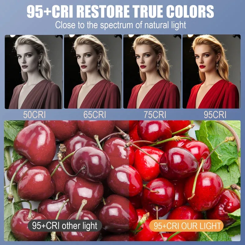 ANLAIKE V16SE mobile selfie clip light, portable mini pocket light, video conference phone fill light