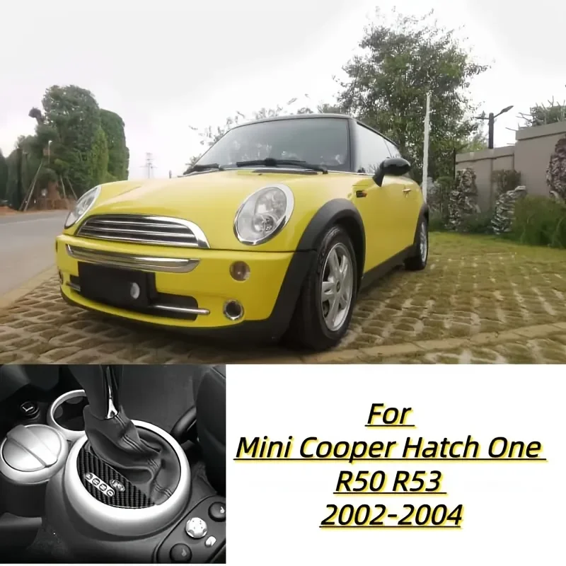 

ApplicableMini Cooper Hatch One R50 R53 2002-2004Car interior gear panel cover decorative strip
