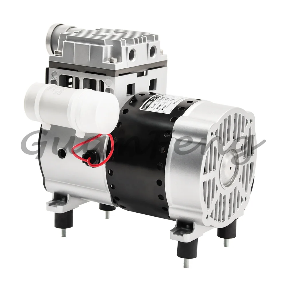 220V 280W Portable Electric Oil-Free Piston Vacuum Pump High Pressure -92KPa 100L/min Air Compressor Pump Machine Support