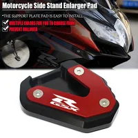 Para SUZUKI GSX-R GSXR 600 750 1000/R GSXR750 GSXR600 accesorios de motocicleta soporte extensión de pie soporte lateral almohadilla ampliadora