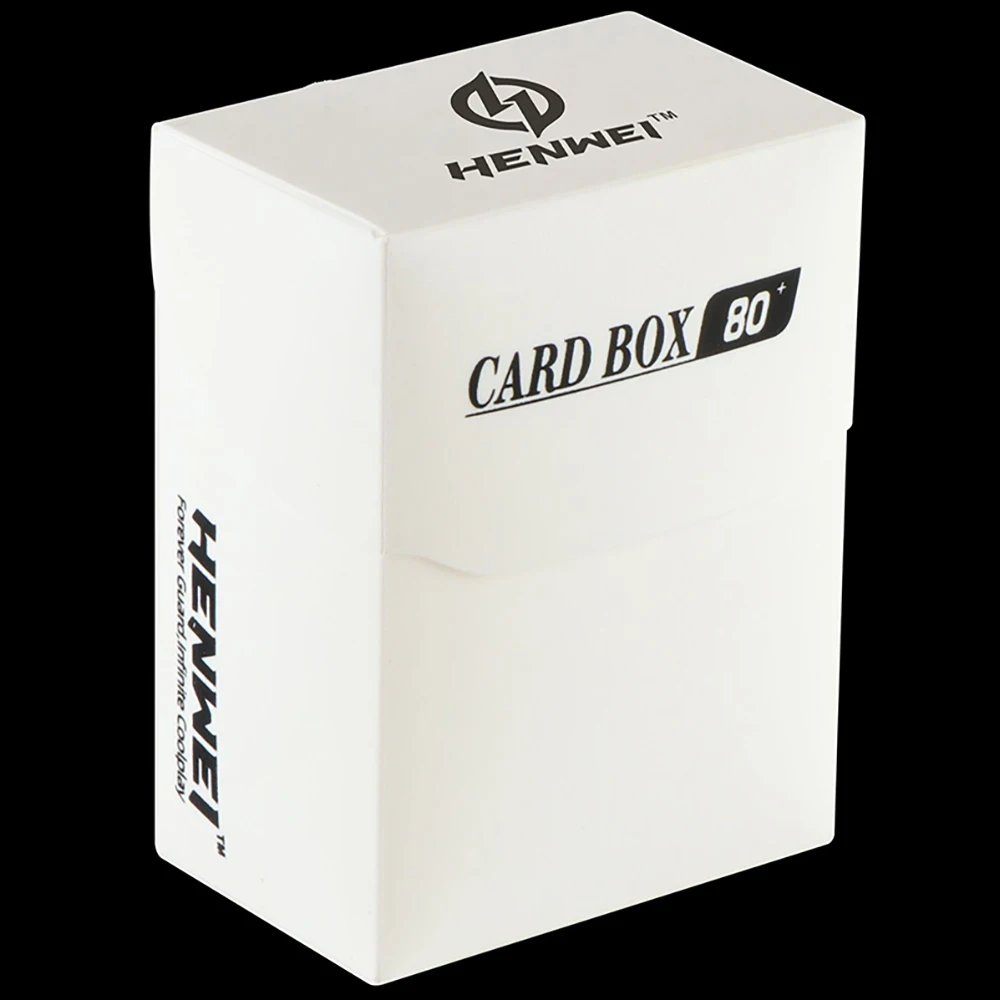80 + Card Deck Box PP Materiaal Draagbare Veel Kleur TCG Kaarten Case voor MTG/YGO/TCG verzamelen PP Opslag