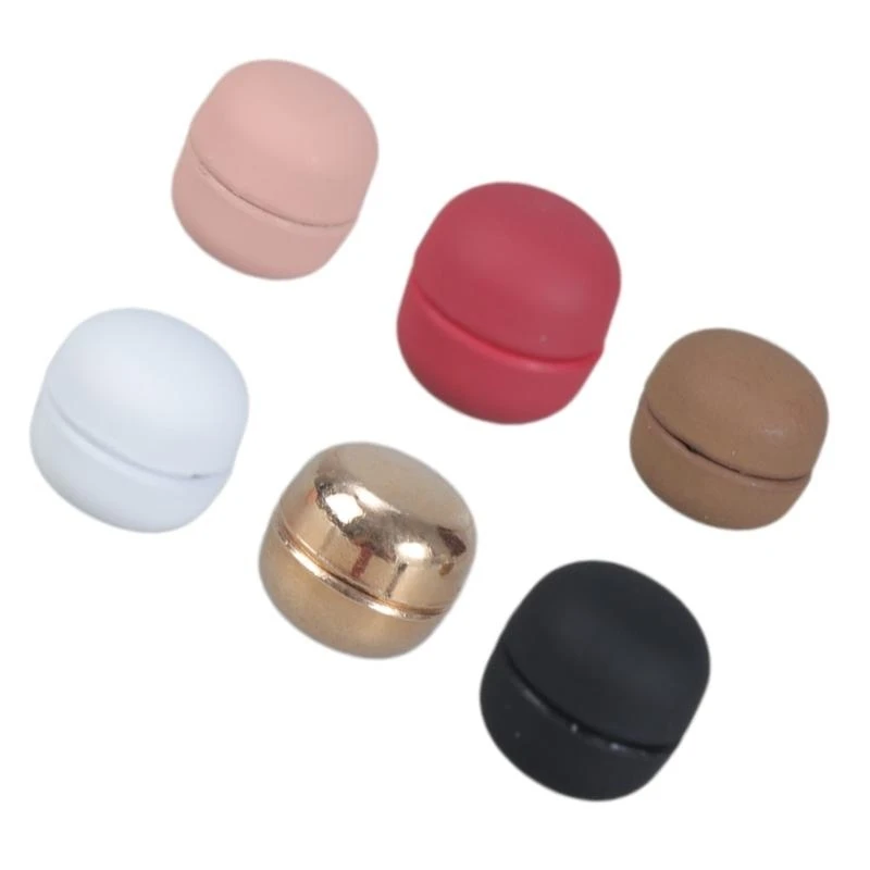 6 أزواج السحابات الحجاب مغناطيسي حجاب وشاح الأزرار المغناطيسية الحجاب مغناطيس طوق