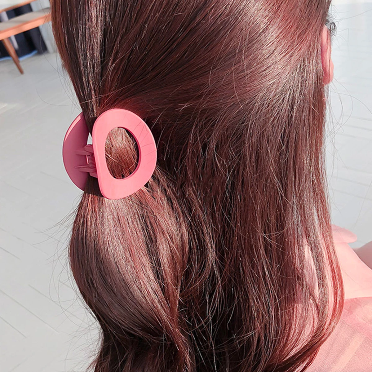 

Frosted Acrylic Clips for Women Girls Resin Hairpin Adjustable Smooth Durable Styling Tools Hair Accessories Barrettes for All