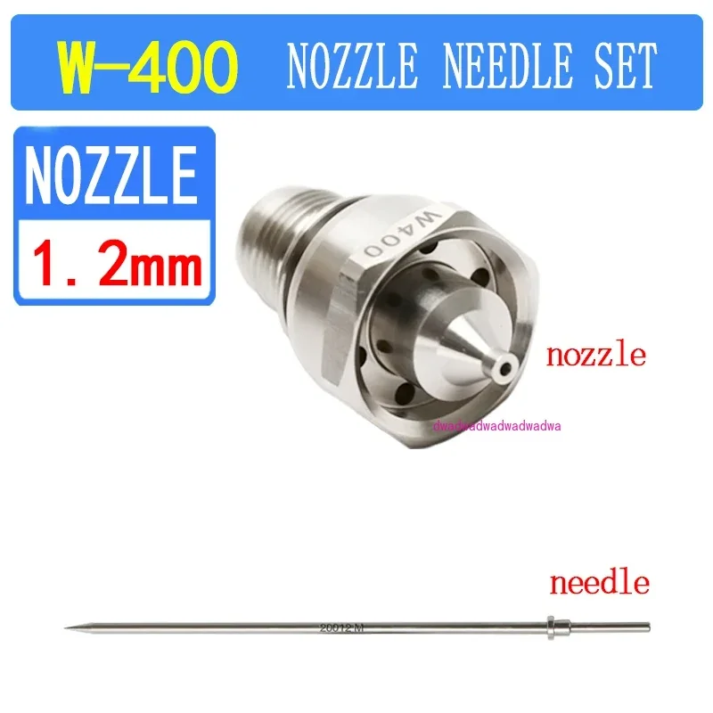 

W-400 Насадка для пистолета-распылителя краски игла LV2 Набор Aircap W400 Запчасти Комплект для ремонта аксессуаров для японского анеста Iwata Запчасти