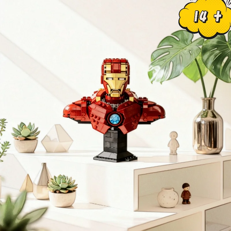 2026 New In Stock Superhero Mk4 Mech Suit Building Blocks Set Detailed Mech Warrior Model Compatible Construction Bricks Diy