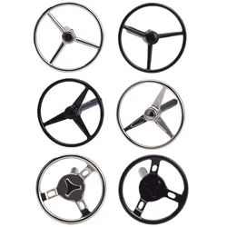 1PCS Metal RC Car Steering Wheel for 1/10 RC Crawler Car Axial SCX10 90046 WRAITH RR10 Traxxas TRX4 Defender RC4WD D90 D110 TRX6