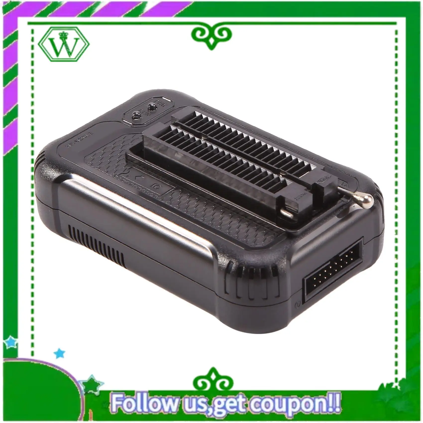 ABIK-Plastic Programmer Support 31000+ Ics For EPROM/MCU/SPI/Nor/NAND Flash/EMMC/ IC TESTER/ TL866CS TL866II