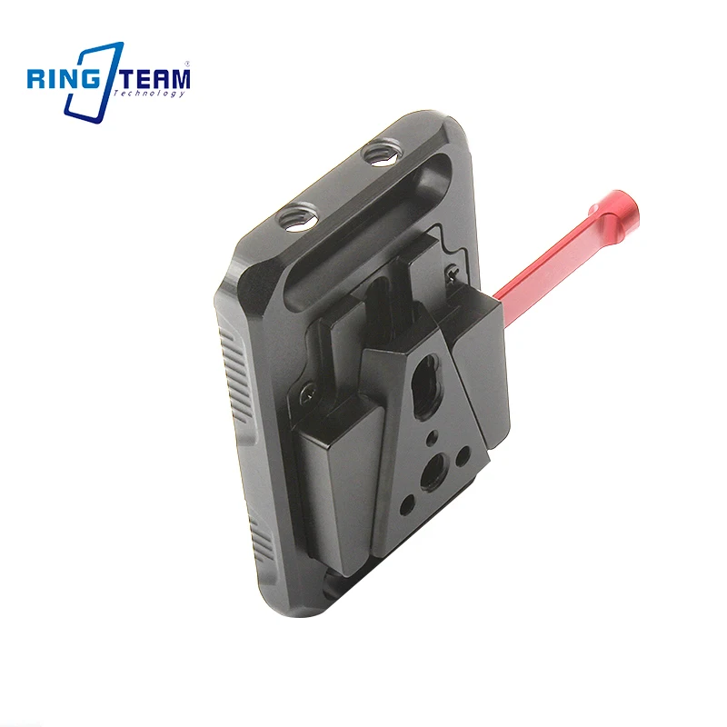 VK-03R V-Mount อุปกรณ์เสริมกล้องถ่ายรูปตะขอสำหรับแขวนแบตเตอรี่แผงวงจรแบบถอดได้อย่างรวดเร็ว