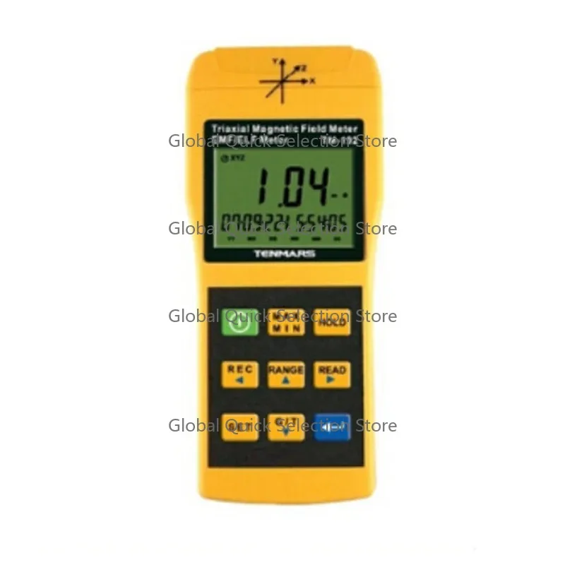 TM192 3 Axis Triaxis Gaussmeter EMF ELF Magnet-ic Field Meter Tenmars Brand New