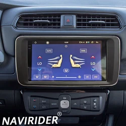 For Nissan Leaf 2018-2024 Android 14 Qled Screen Video Player Charging Mobile holder GPS Multimedia Stereo 9