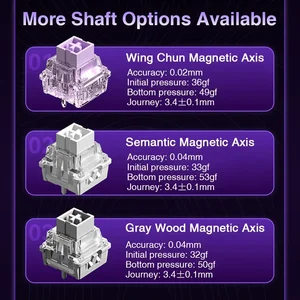 AULA WIN60 WIN68 HE Keyboard Sakelar Magnet Esports Pemicu Cepat 8K Pengembalian RGB Hotswap 60% 68% Keyboard Permainan Kustom 10 keyboard kayu penjualan terbaik - №