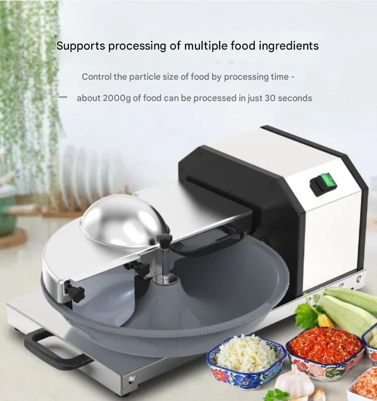Professional High-Performance Manual Meat Mincer/Cutter and Vegetable Chopper for Home Use Also for Potatoes and Other Foods