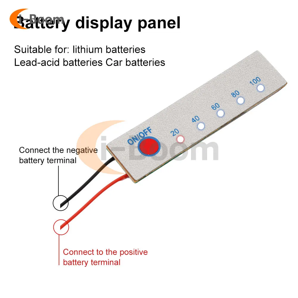 Lithium Battery Level Indicator Voltage Monitor LCD Display Meter Battery Capacity Indicator Module Voltmeter 1-8S