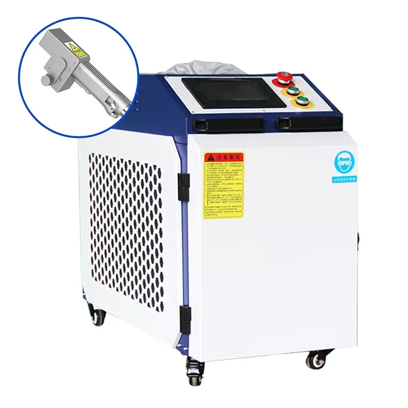 for Handheld Laser Rust Removal Machine Industrial Grade Metal Cleaning for Oil Paint Removal Portable Laser Cleaner Device