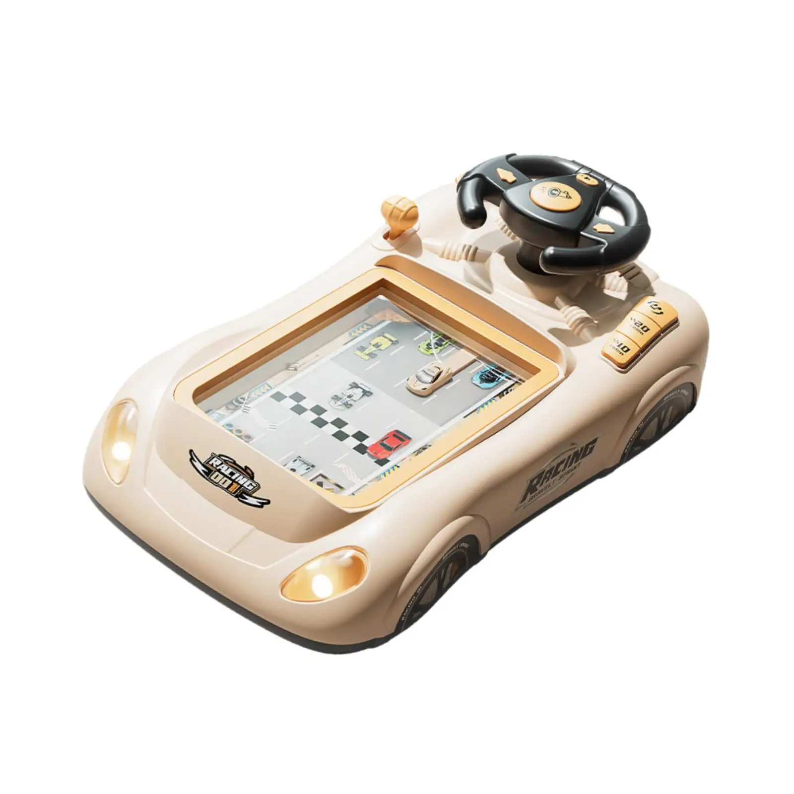 

Имитация вождения игрушечного контроллера развития навыков рулевого колеса.