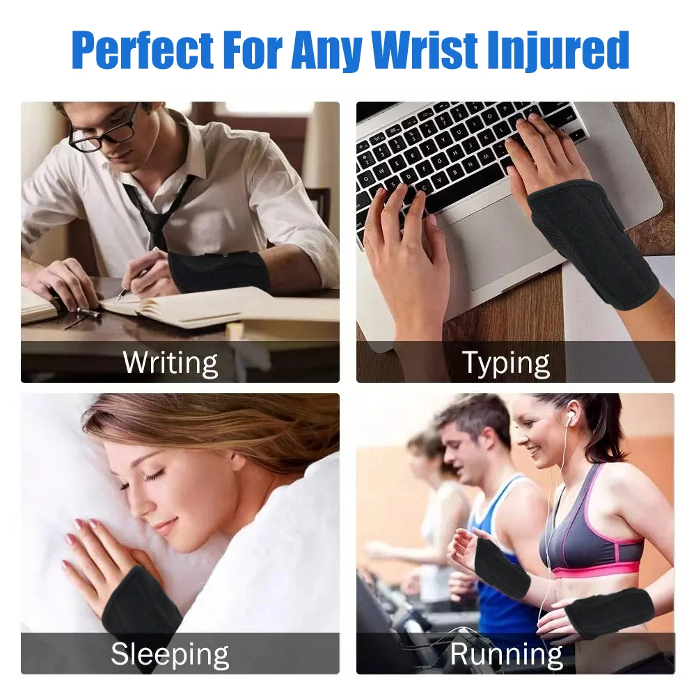 1Pcs Carpal Tunnel Wrist Brace Wrist Splint Arm Stabilizer Hand Brace For Carpal Tunnel Syndrome Arthritis Pain Relief Men Women