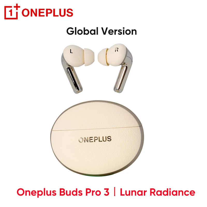 Originele OnePlus Buds Pro 3 Global Version TWS Oordopjes Bluetooth 5.4 Real-time Dynamische ANC 50dB Dynamische Driver 43 uur speeltijd IP55