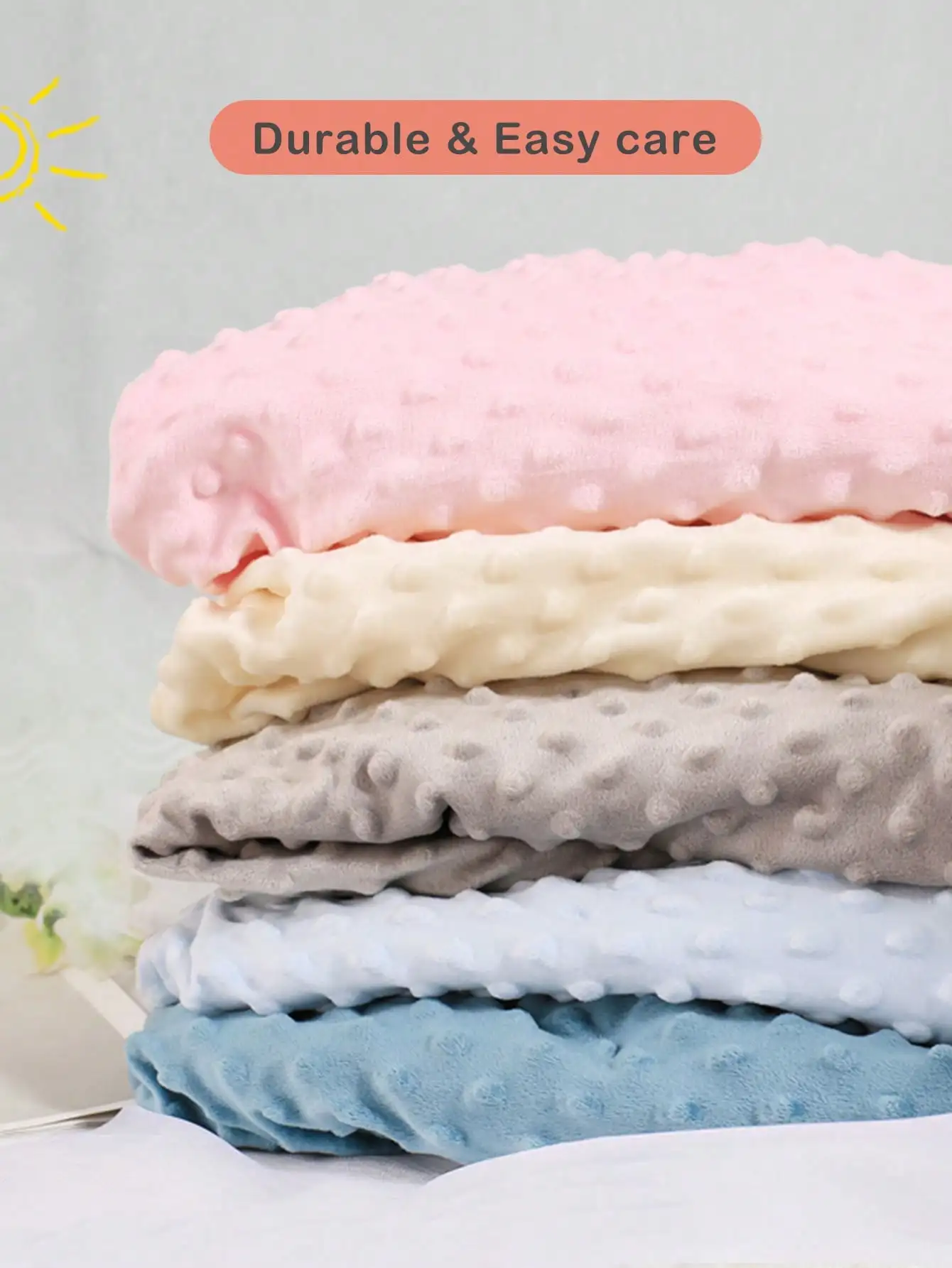 Lençol de veludo para berço infantil, capa de colchão adequada para cama de bebê padrão, lençol super macio 51,18x27,56x5 pol./132*72cm, 1 peça