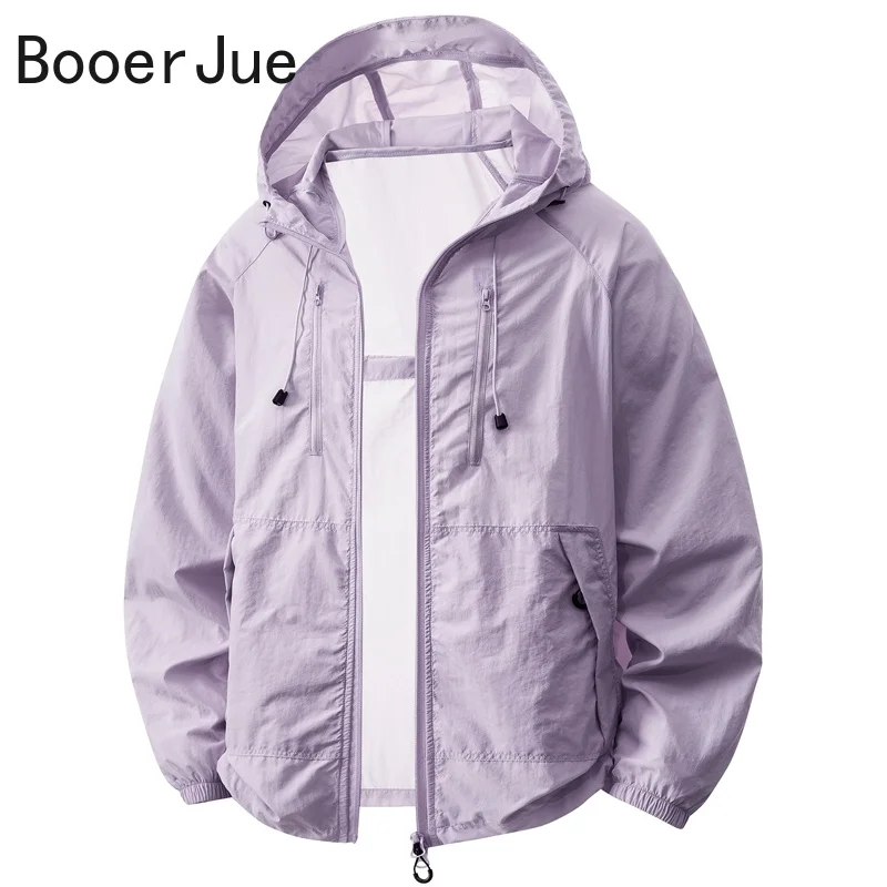 Men Women Summer Quick-Drying Hooded Skin Jacket Anti-UV Lightweight Fishing Cycling Hiking Coats UPF50+ Sun Protection Clothes - view 5