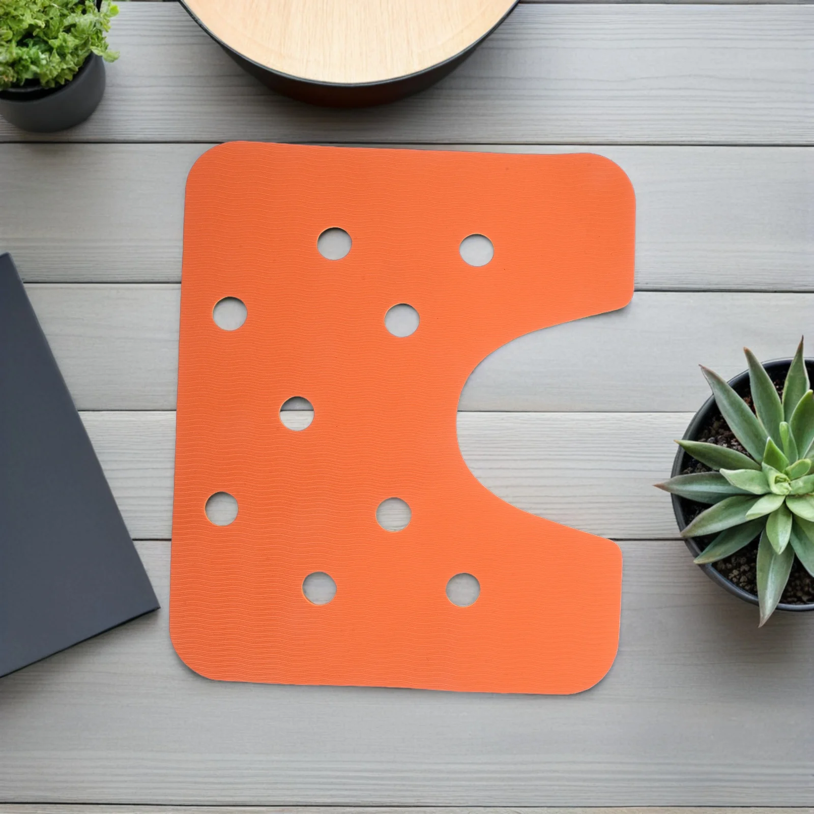 وسادة مقعد الدش مقاومة للماء غير قابلة للانزلاق على شكل حرف U وسادة كرسي الحمام لكبار السن كراسي الحمام آمنة مقعد حمام حصيرة #3