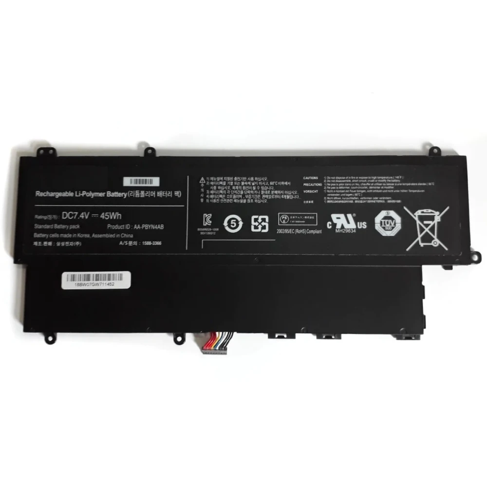 

New Original Battery AA-PBYN4AB For Samsung UltraBook NP530U3B NP530U3C 530U3B 530U3C 535U3C NP530V3C Series Laptop AA-PLWN4AB