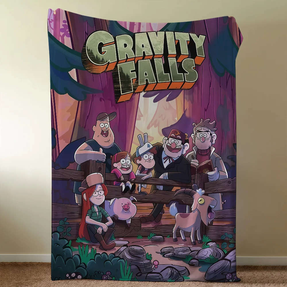 F-FallsS Blanket Throw Super Cosy G-GravityS-ES Plush Living Room Sofa Couch Childish Birthday Gifts