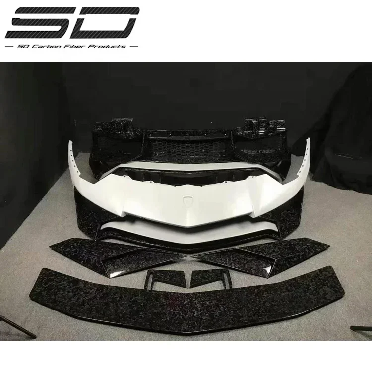 

Автомобильная часть, комплект переднего бампера, комплект полного кузова, модифицированное обновление для подтяжки лица LP750 SV для Lamborghini Aventador LP700 LP720 LP740