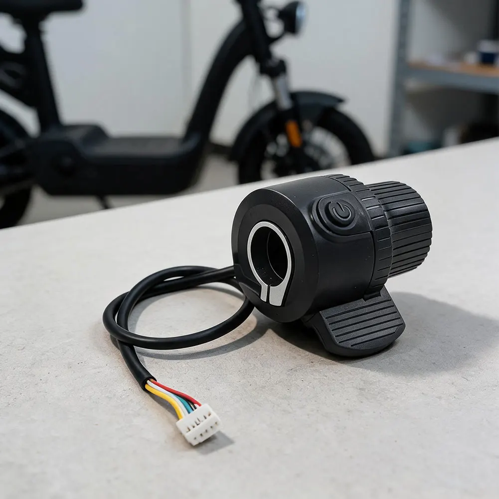 1Pc Electric Scooter Throttle Accelerator-Switch For KuKirin G2 G3 G4 ABS Replacement Part With Smooth Control Black