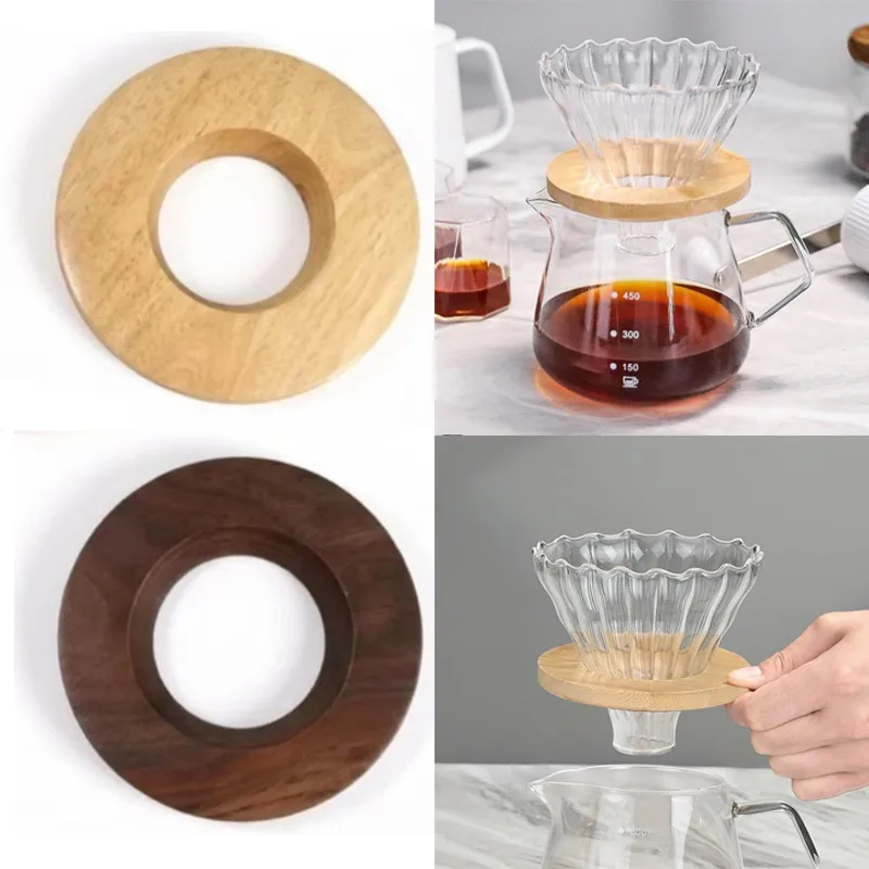 Coffee Filter Paper Holder Storage Stand Compatible With Conical Pour‑Over Filters Organizer Rack for Coffee Making Accessories
