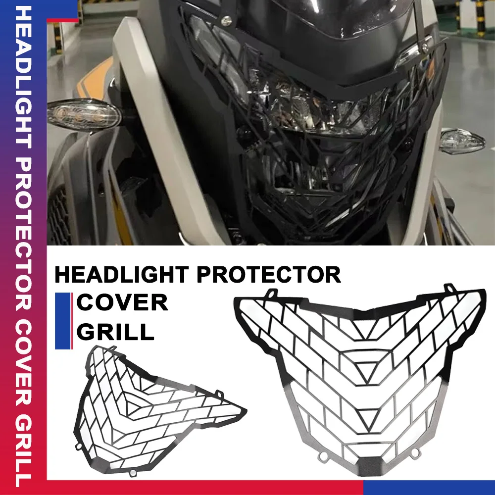 

For KOVE 525X 500X 400X Headlight Grille Guard Protector Cover Protection Parts Motorcycle Accessories