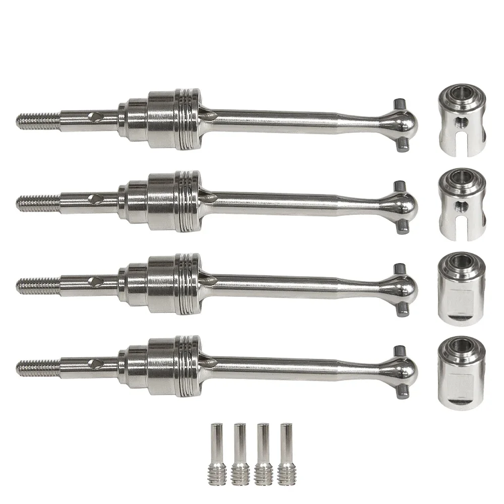 

Комплект из 4 приводных валов из нержавеющей стали CVD 102 мм для радиоуправляемых моделей Trxs 1/16 Mini Maxx BL-2s 107154-1, запчасти для тюнинга