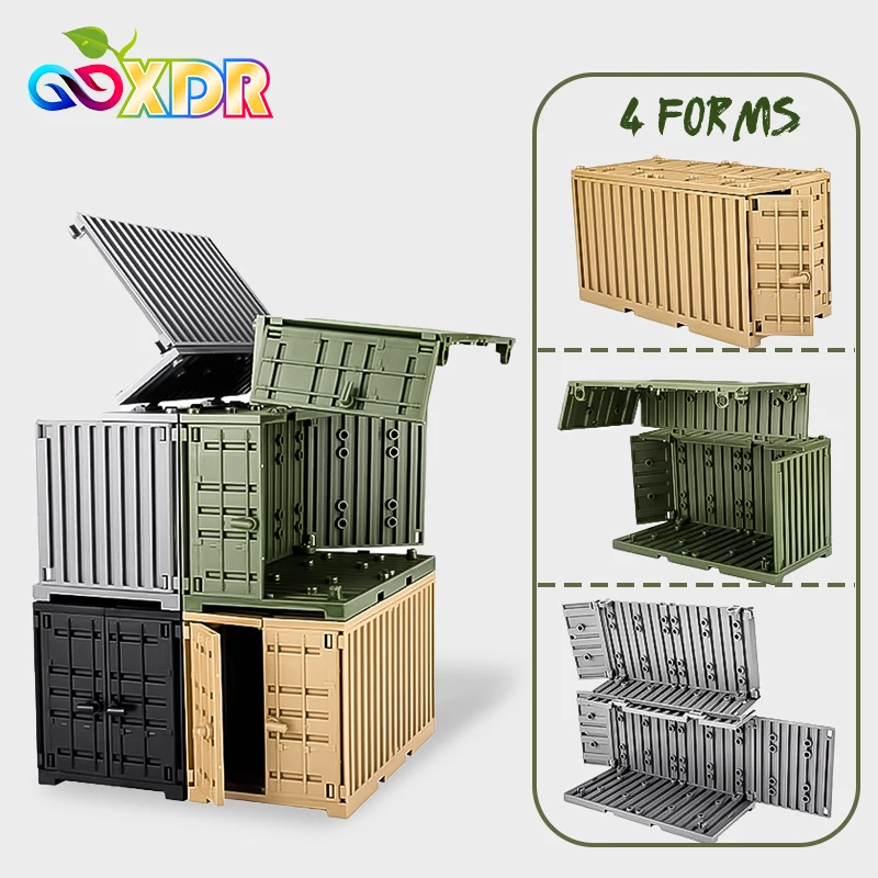 

Military Container Weapon Boxes Bricks Accessories Scene World War 2 WW2 Army Soldiers SWAT Building Blocks Bricks Children Toys