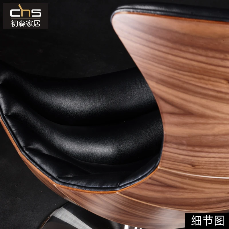 Lobster Chair Lobster Lounge Chair Simple and High end Creative Villa Club Living Room Stainless Steel Genuine Leather Lounge
