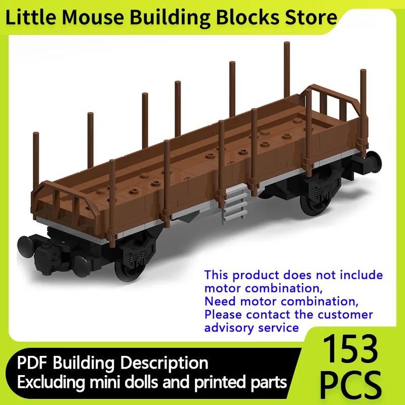 city-car-model-moc-building-bricks-4-wheel-flatbed-freight-wagon-modular-technology-children-holiday-gifts-assemble-toys-suit