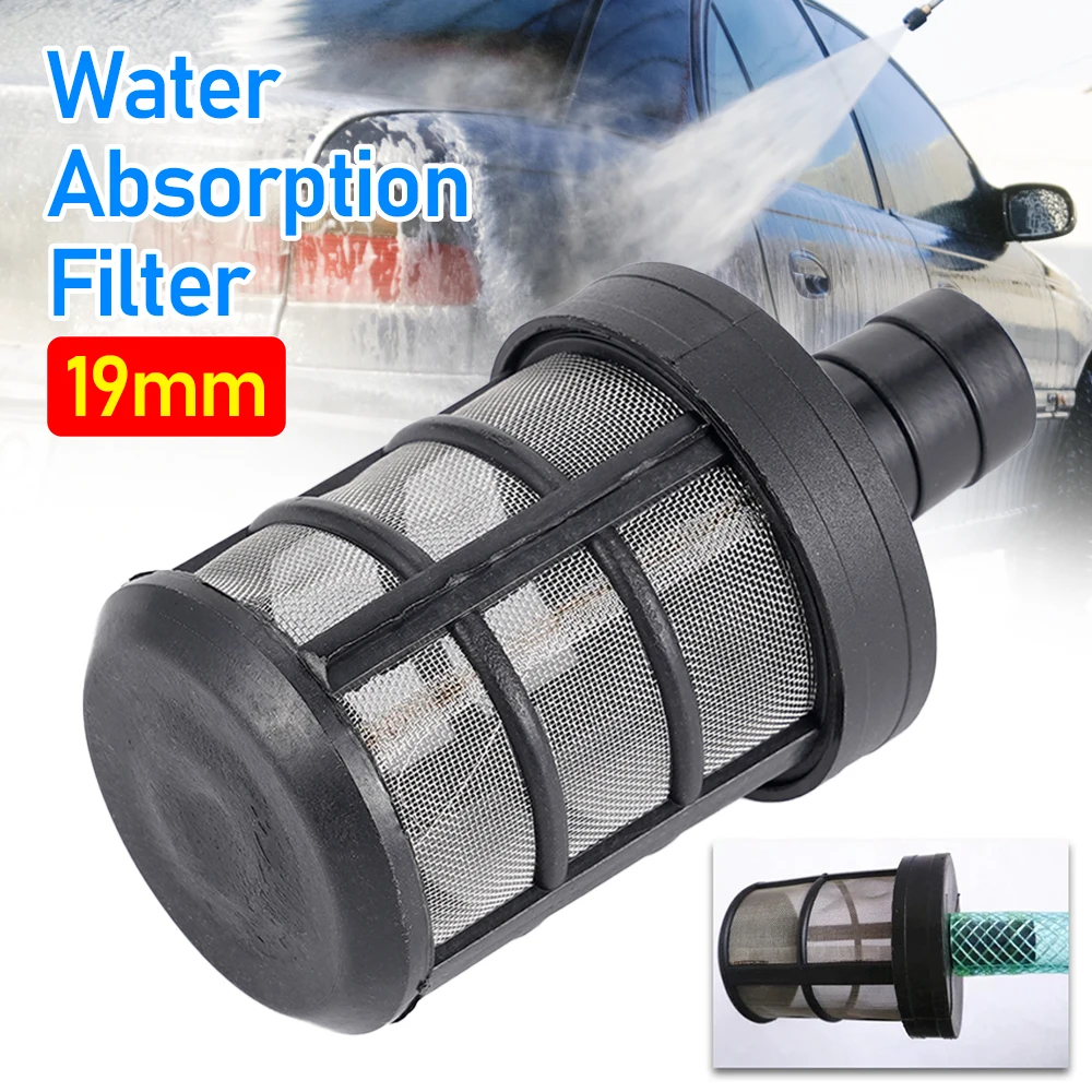 19mm Plastic Water Suction Filter For High Pressure Washer Connector Dust Strainer Water Pump