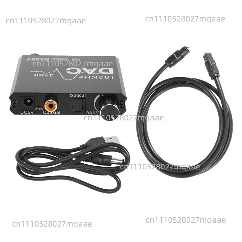 for 192Khz Digital To Analog Audio Converter With Bass And Volume Adjustment,Digital SPDIF/Optical/Coaxial To Analog Stereo-AU41