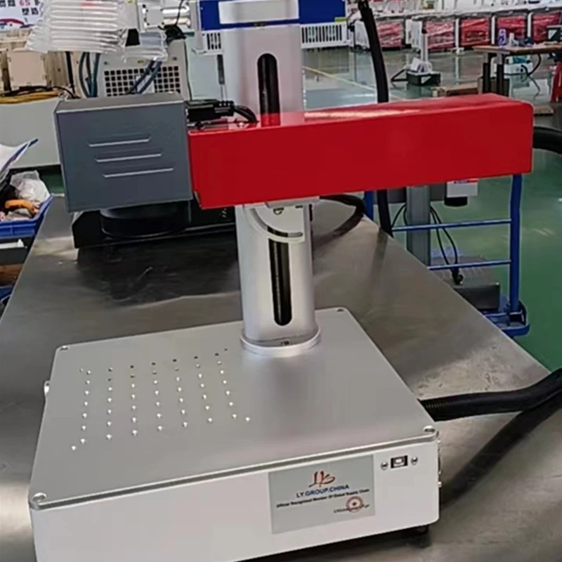 LY NEW Fiber Laser Nameplate Marking Machine Mini Fiber Laser Marker for Plastic Metal Optional 20W 30W